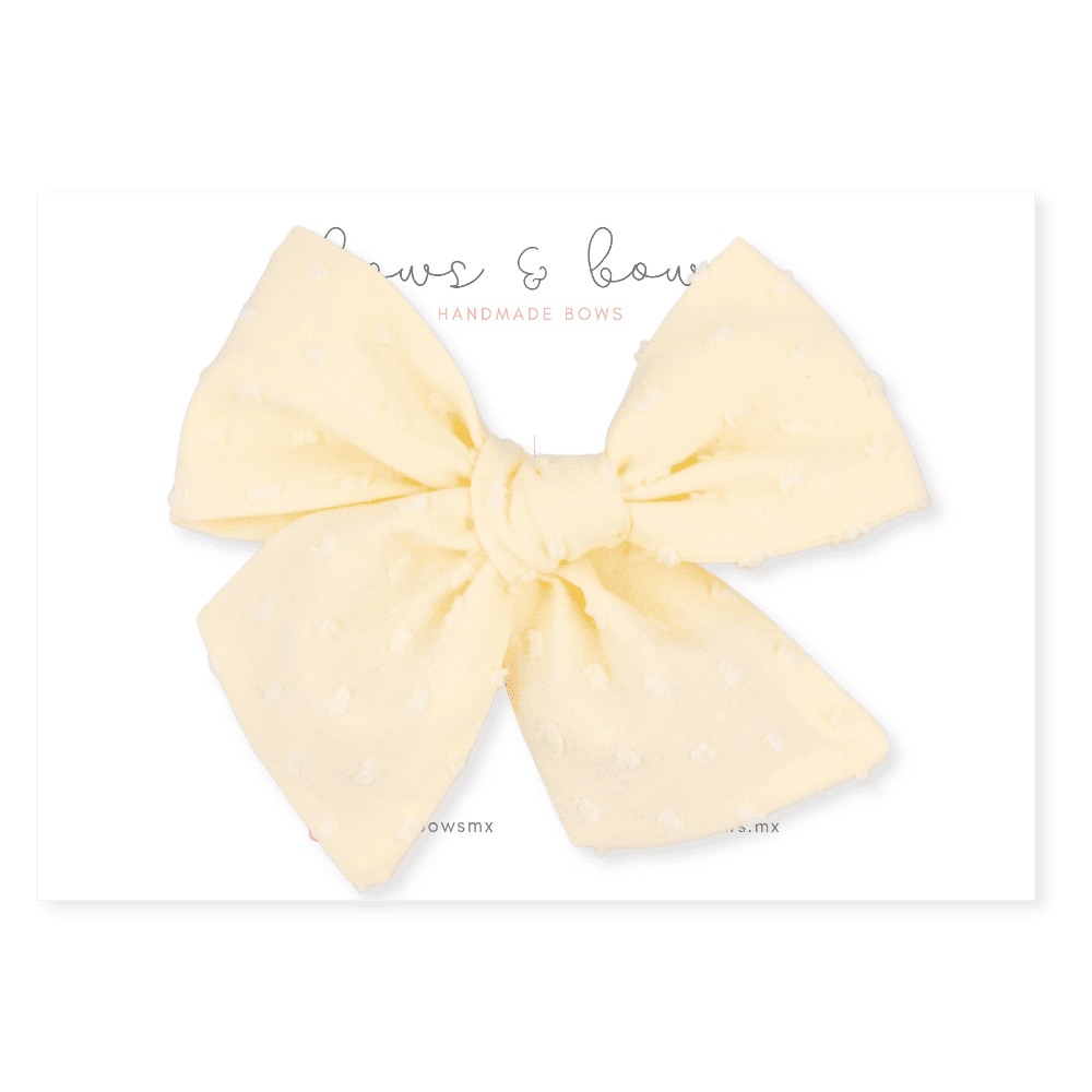 CLASSIC BOW EN CLIP - SPRING – Bows & Bows